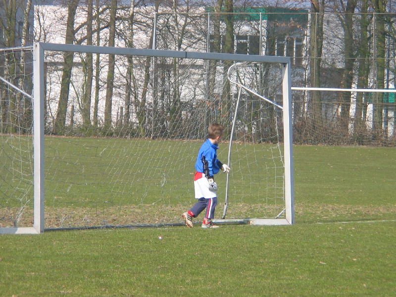 Soms is het eenzaam als keeper.....