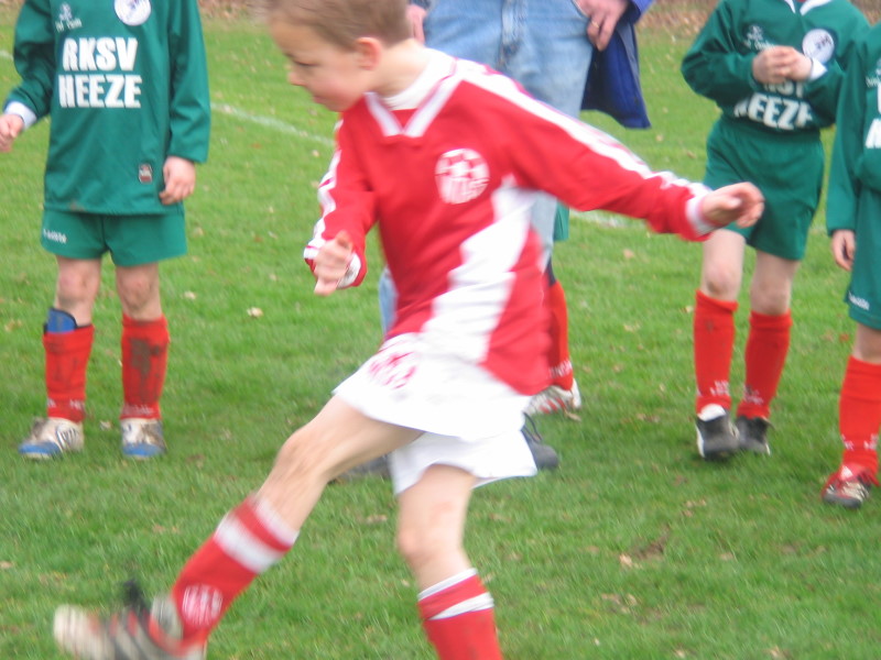 Onze penalties waren niet echt goed - alleen Martijn scoorde.....