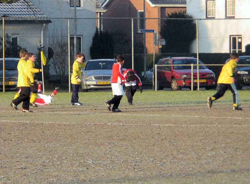 Een botsing met 2 van de onze betrokken......