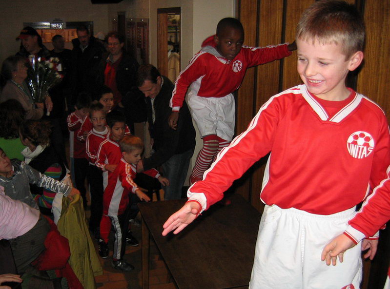 En de felicitaties......