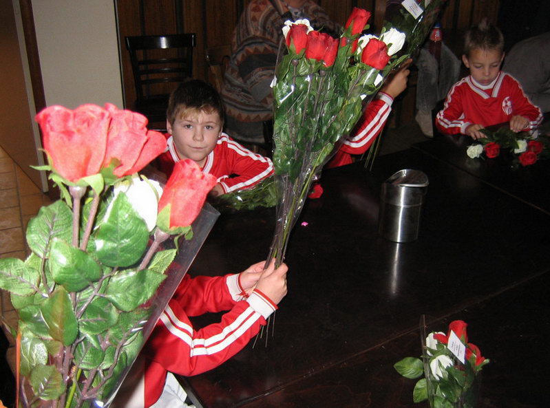 Vaantje en bokaal komen nog.... 