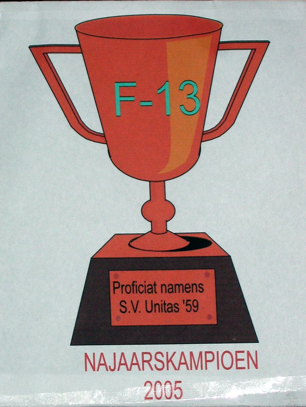 Waar toch echt waar - F13 KAMPIOENEN 2005!